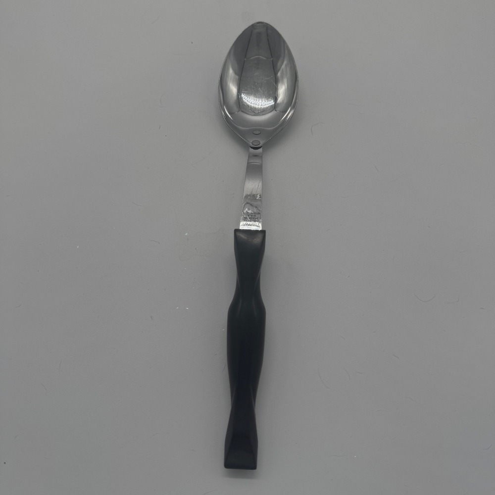 NEW Cutco 1712 Table Spoon Black Wedge Lock Handle Stainless Steel Made in USA